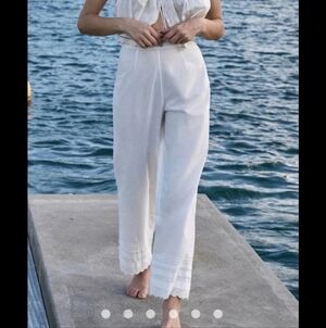 Doen Francisca Pant in Powder L NWT